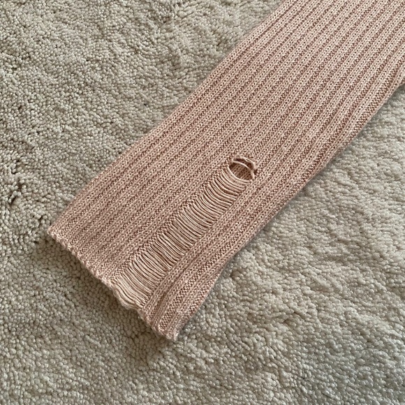 Garage Distressed V-Neck Sweater - Picture 5 of 6